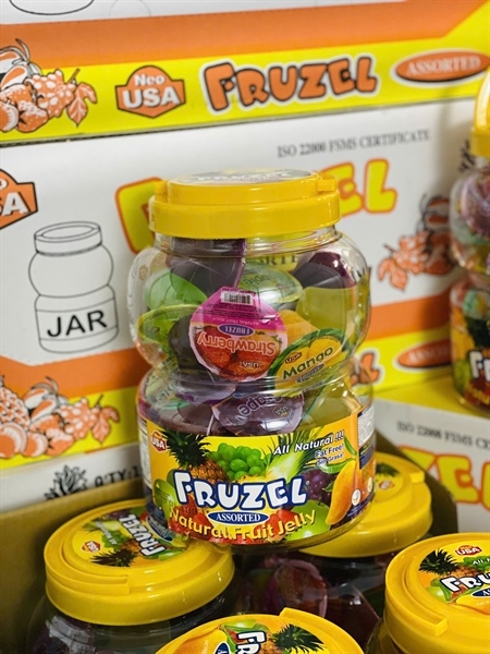 Rau câu trái cây Tự Nhiên Fruzel Jelly 1,45kg