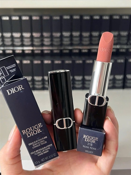 Son Dior Rouge 218 Rose Rose Hồng Nâu