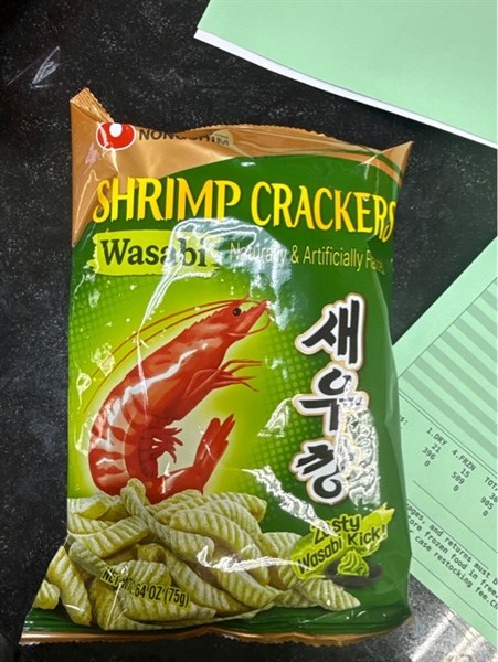 Bánh Phồng Tôm Vị Washabi