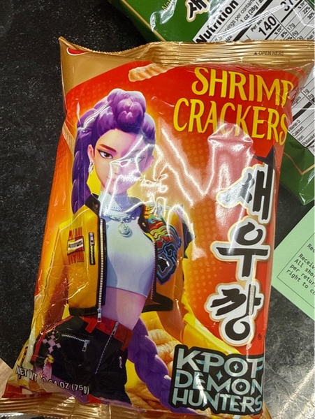 Bánh Phồng Tôm Nongshim Kpop Demon Hunter Edition