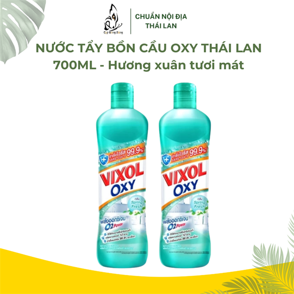 Tẩy vixol Oxy xanh lá 700ml