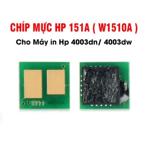Chip mực 151A - Và dịch vụ lắp chip - Bảo hành 03 tháng hoặc 3.000 bản in