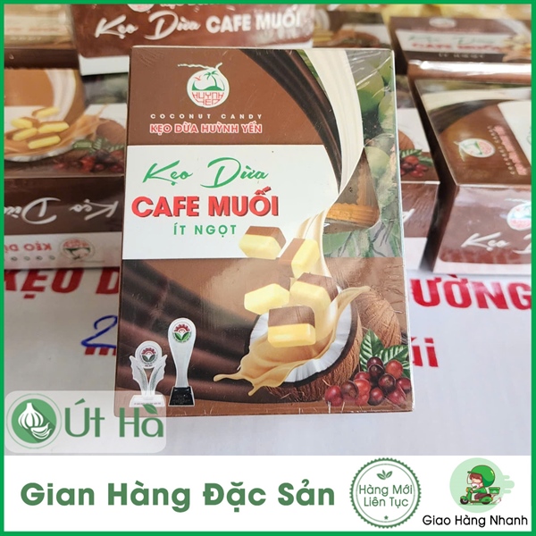 Kẹo Dừa Cafe Muối Dạng Hộp