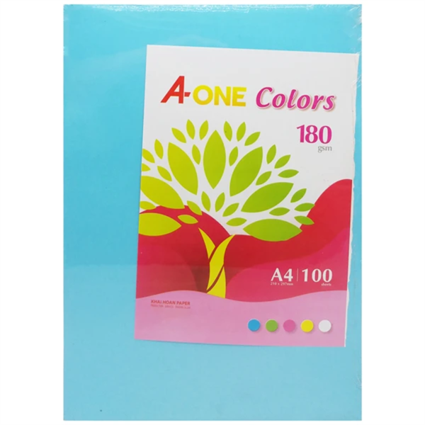 Giấy bìa A3 xanh dương