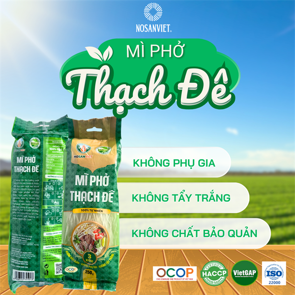 Mỳ phở Thạch Đê 250g (dạng túi)