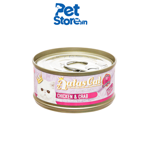 Pate Cho Mèo Aatas Cat Lon 80g
