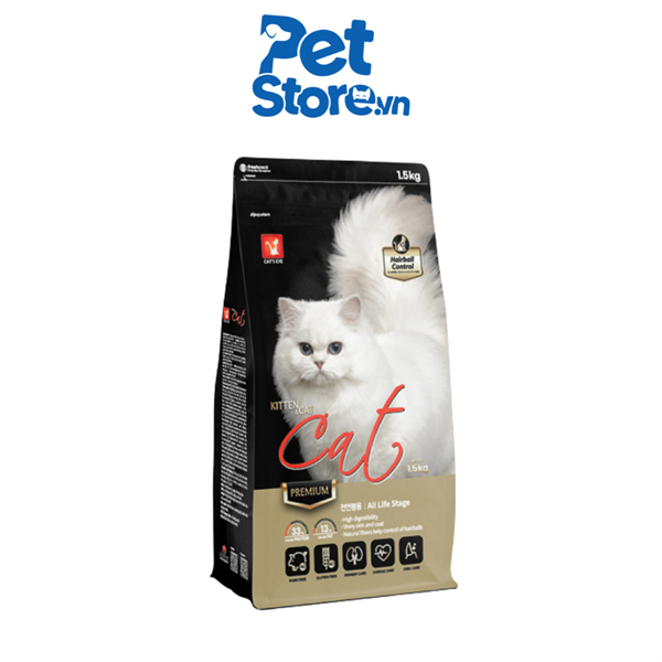 Hạt Cho Mèo Cat's Eye Premium - Mọi Lứa Tuổi 1.5kg
