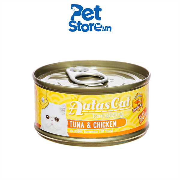 Pate Cho Mèo Aatas Cat Lon 80g