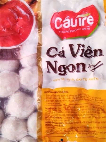 Cá viên cầu tre
