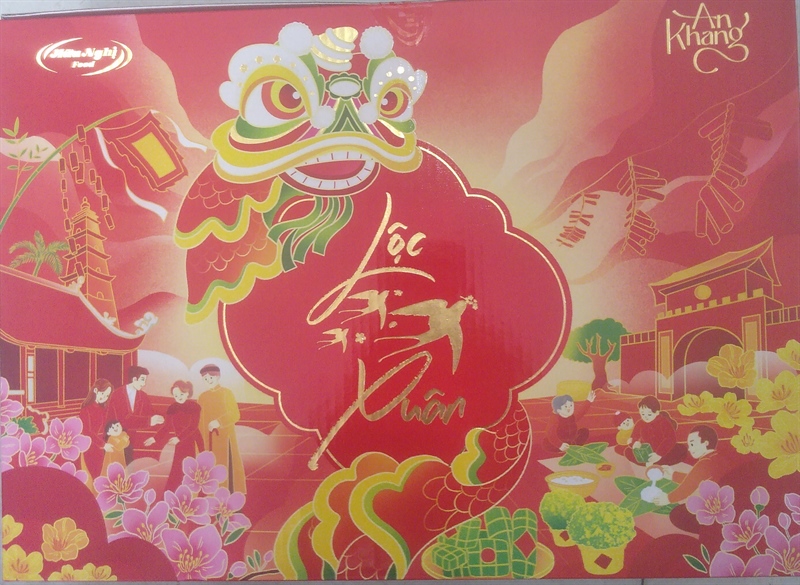 Bánh Hữu Nghị Lộc Xuân An Khang 663g