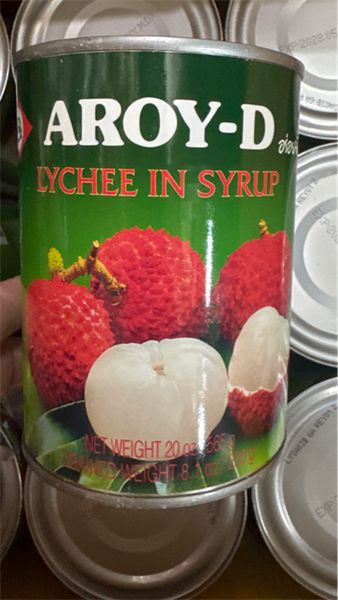 Trái vải ngâm đường Aroy-D 565g