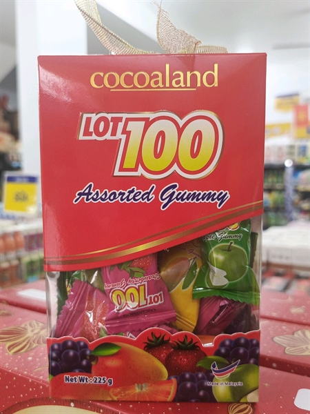 Kẹo LOT100-Hộp 225gx24 Tổng hợp
