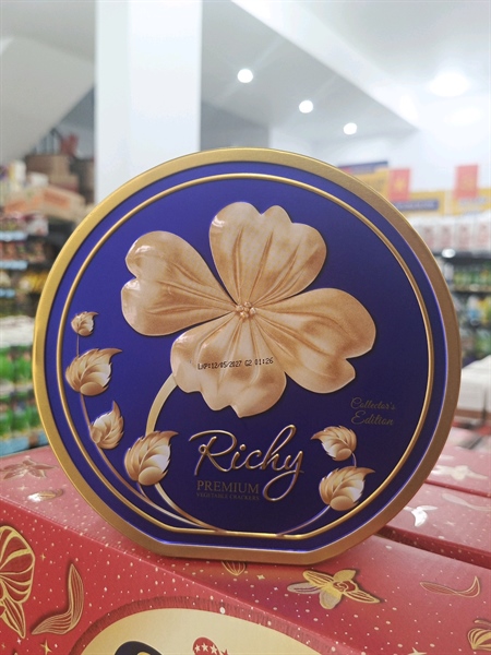 Bánh quy rau củ HT 156gx24 (Richy lộc_xanh dương)