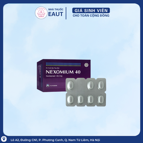 Nexomium esomeprazole 40mg phúc Vinh (h/14v nang)