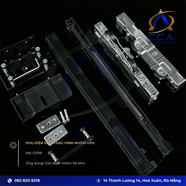 Phụ kiện slim tàng hình nhôm OPK