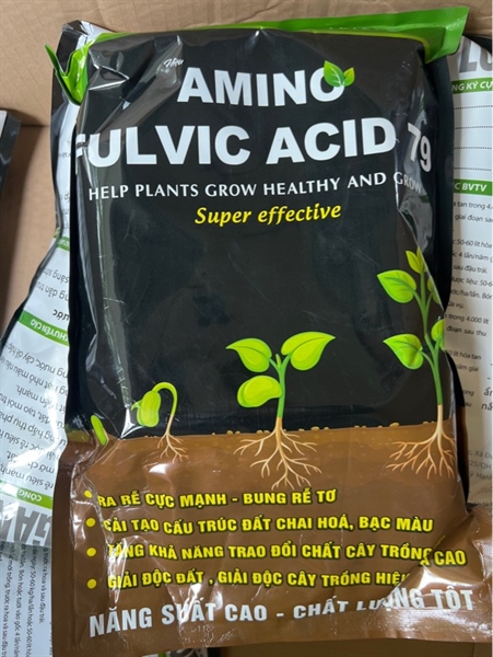 Phân bón Agroplus Organic N ( Amino fuvic acid 79)