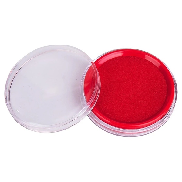 Hộp dấu tròn Guangbo 9126 - mực đỏ