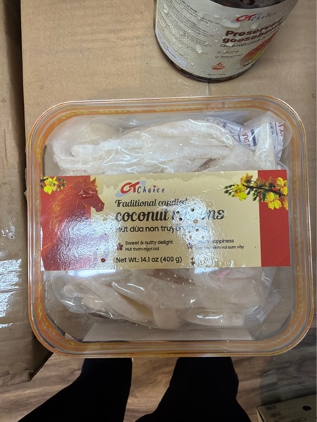Mứt Dừa Non Truyền Thống