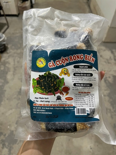 Gà Cuộn Rong Biển 500gr TD