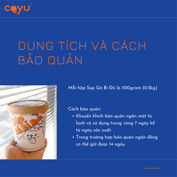 Súp Gà Bí Đỏ - Hộp Lớn - 500G