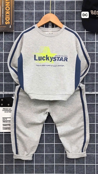 Bộ TD LUCKY STAR ĐỎ - XÁM - BE (11-15)