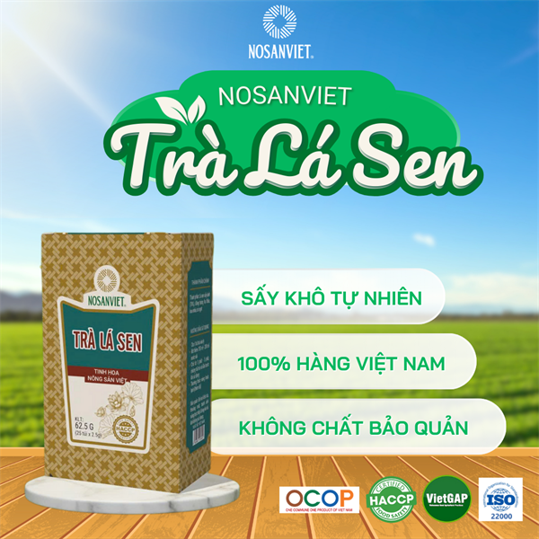 TRÀ LÁ SEN (75g hộp giấy mẫu mới)