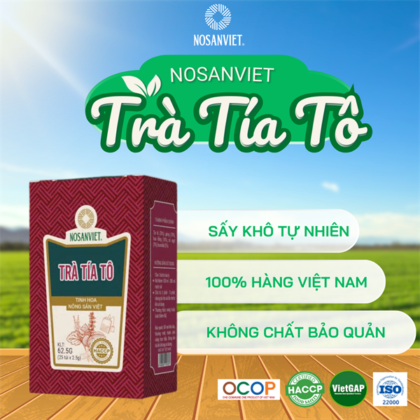 TRÀ TÍA TÔ (75g hộp giấy mẫu mới)
