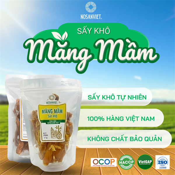 Măng mầm sấy khô 250g