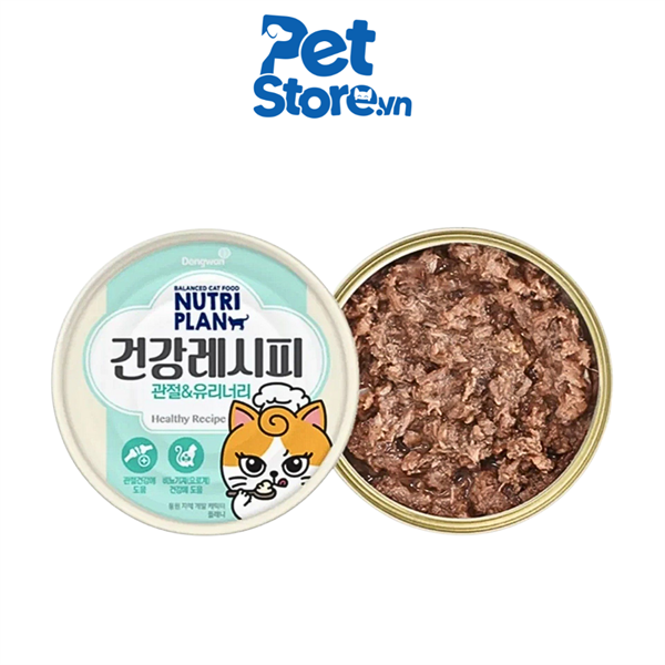 Pate Chức Năng Cho Mèo Nutri Plan – Hỗ Trợ Xương Khớp & Tiết Niệu 90g