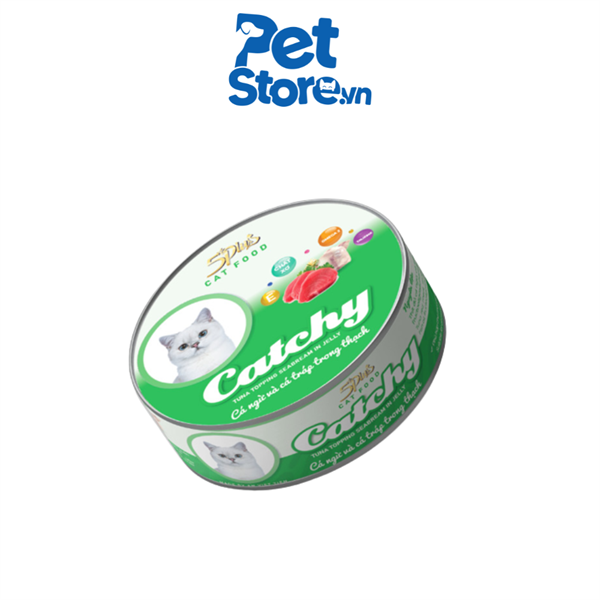 Pate Cho Mèo Catchy Lon 160g