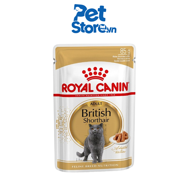 Pate Cho Mèo Royal Canin British Shorthair adult - Dành Cho Mèo Anh Lông Ngắn 85g