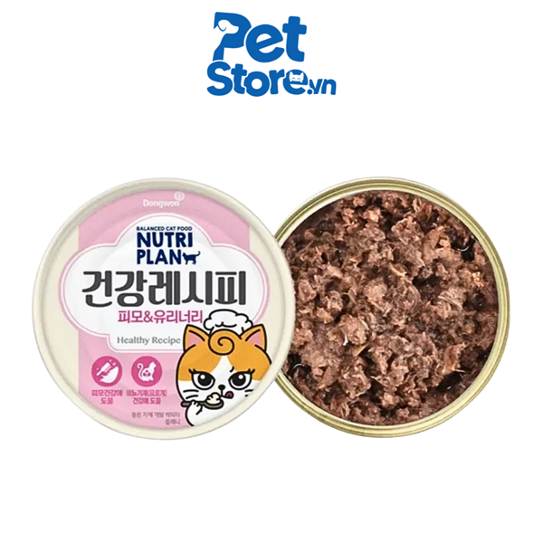 Pate Chức Năng Cho Mèo Nutri Plan - Dưỡng Da Lông & Tiết Niệu 90g
