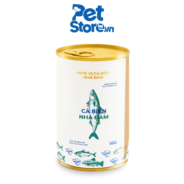 Pate Chó Alpha Pet - Vị Cá Biển Nha Đam 400g