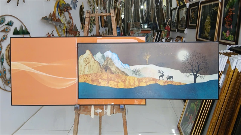 TRANH GHÉP HƯU NAI