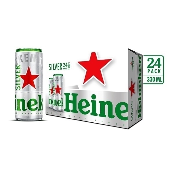 Bia Heineken silver coolpack 250ml