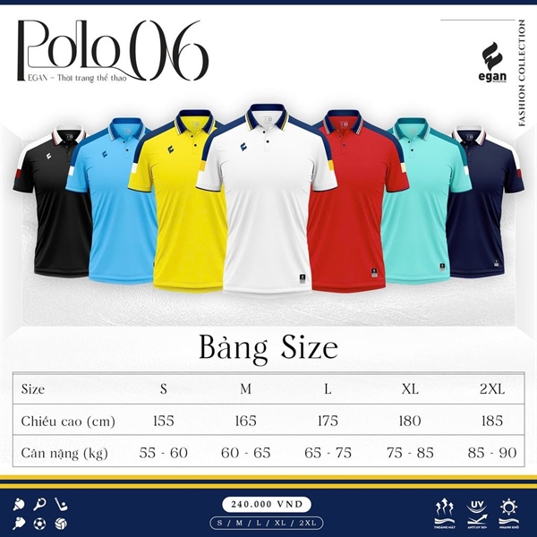 Áo Polo Egan 6 UV