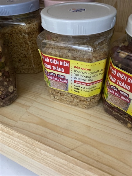 Lạc vừng đỏ rang giã tay Điên Biên