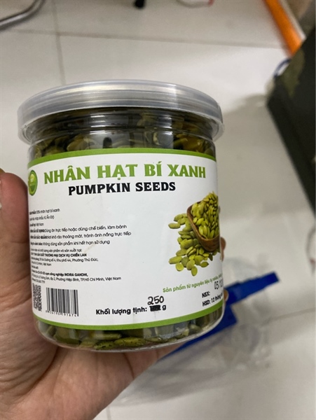 Nhân bí xanh 250gr