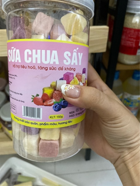 sữa chua sấy thăng hoa 150gr ncc Chiến Lan