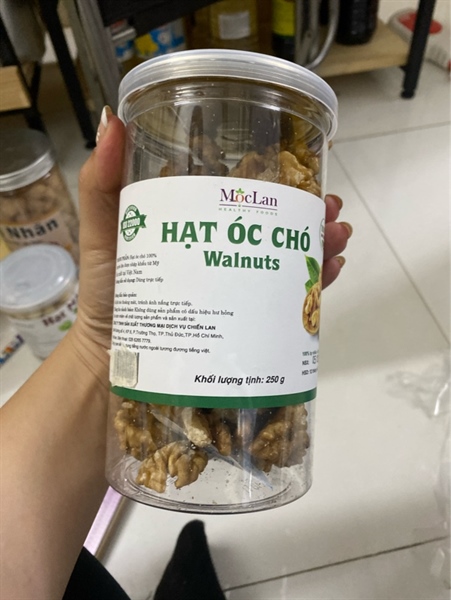 Nhân óc chó vàng 250gr chiến Lan