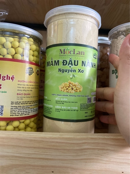 Bột đậu nành nguyên sơ mộc Lan chiến Lan