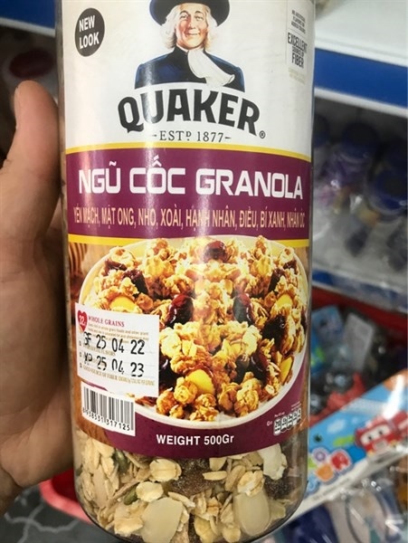 HẠT Granola chiến lan 500gr