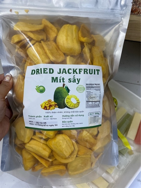 mít thái sấy túi 500gr