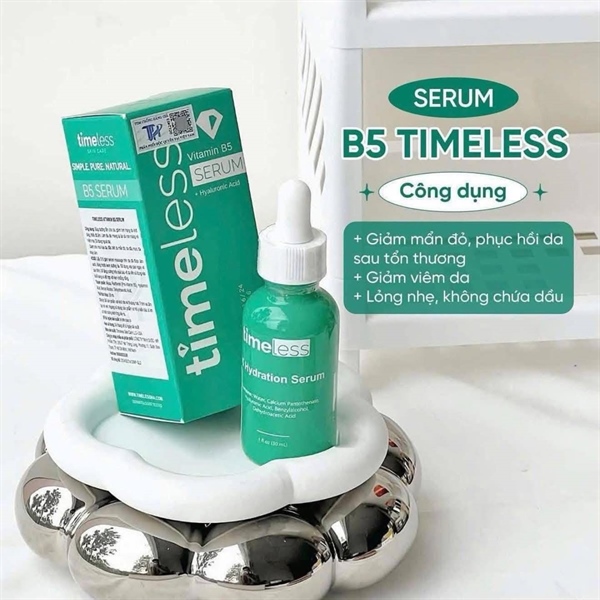 Serum B5 Timeless + HA 30ml ( VAT).