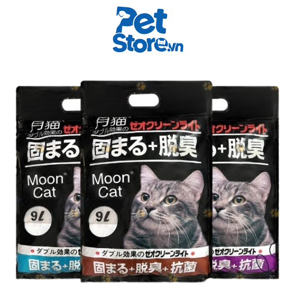 [ TÚI 18L ] Cát Vệ Sinh Cho Mèo Nhật Đen MoonCat