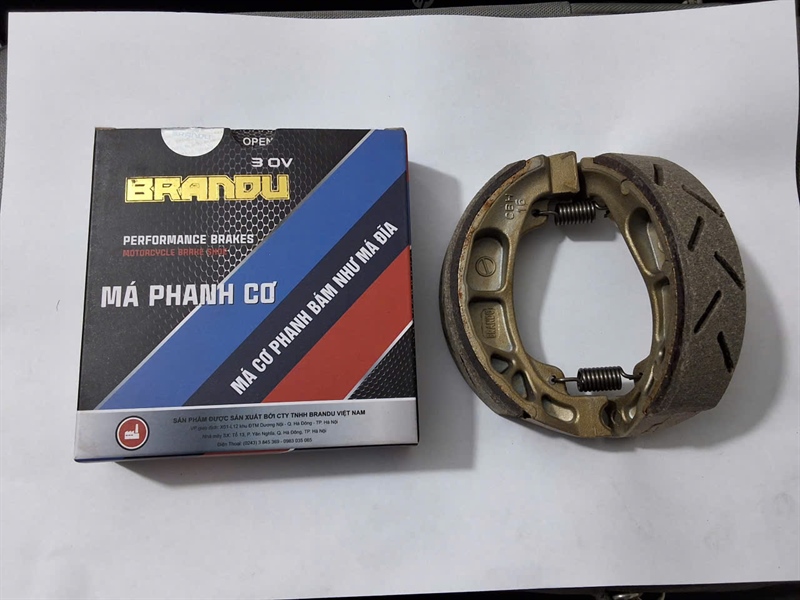 Má phanh cơ Dr/W BRANDU ĐỔ ĐÈO LỘI SUỐI