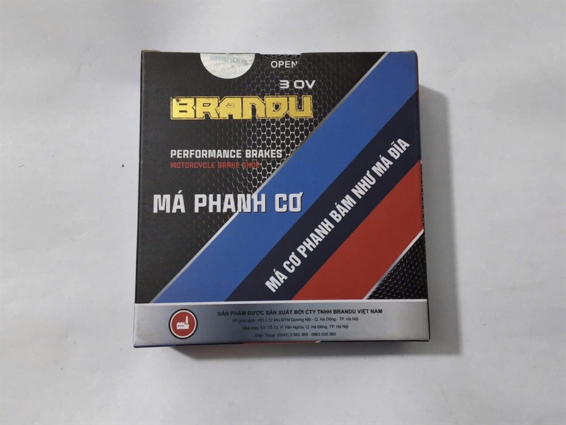 Má phanh cơ Dr/W BRANDU ĐỔ ĐÈO LỘI SUỐI
