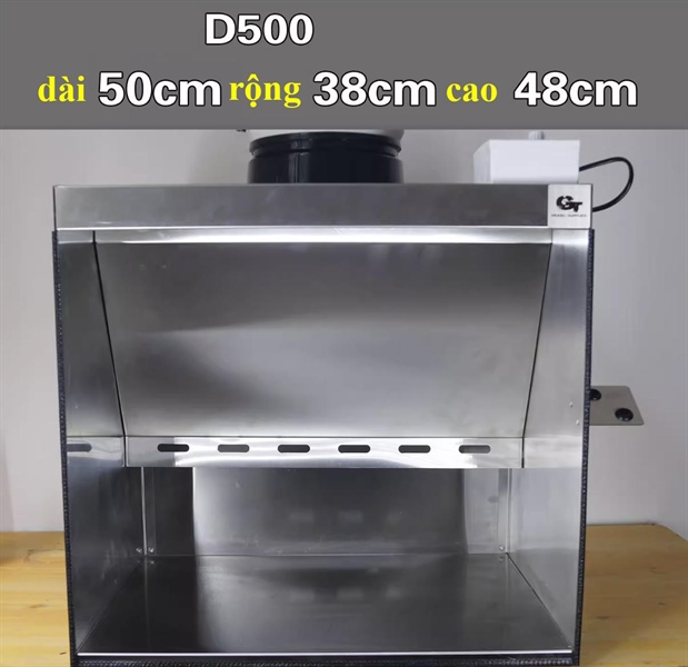 Buồng sơn thép cao cấp HÚT KHI GT MODEL Mã D500