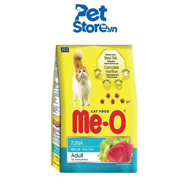 Thức Ăn Hạt Cho Mèo Me-O - Vị Cá Ngừ 350g