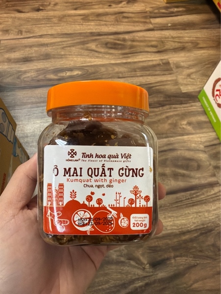Ô Mai Quất Gừng